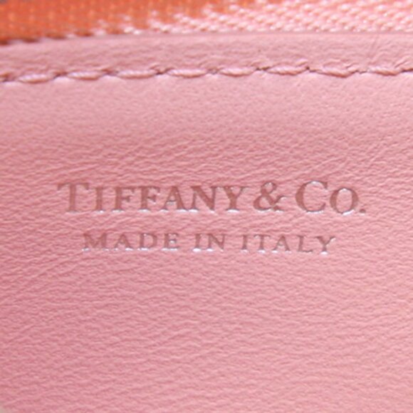 TIFFANY & CO. Pink Leather Wallet - Picture 4 of 6